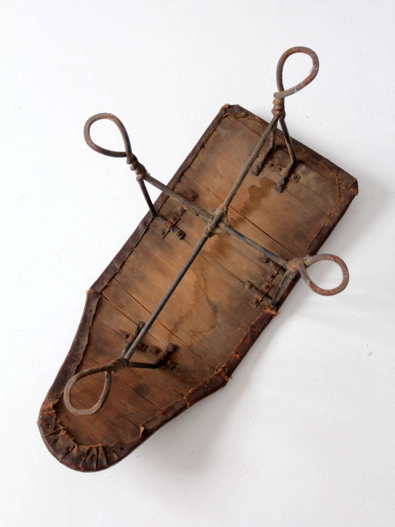 antique Victorian shoe fitting stool