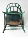 antique painted Windsor armchair