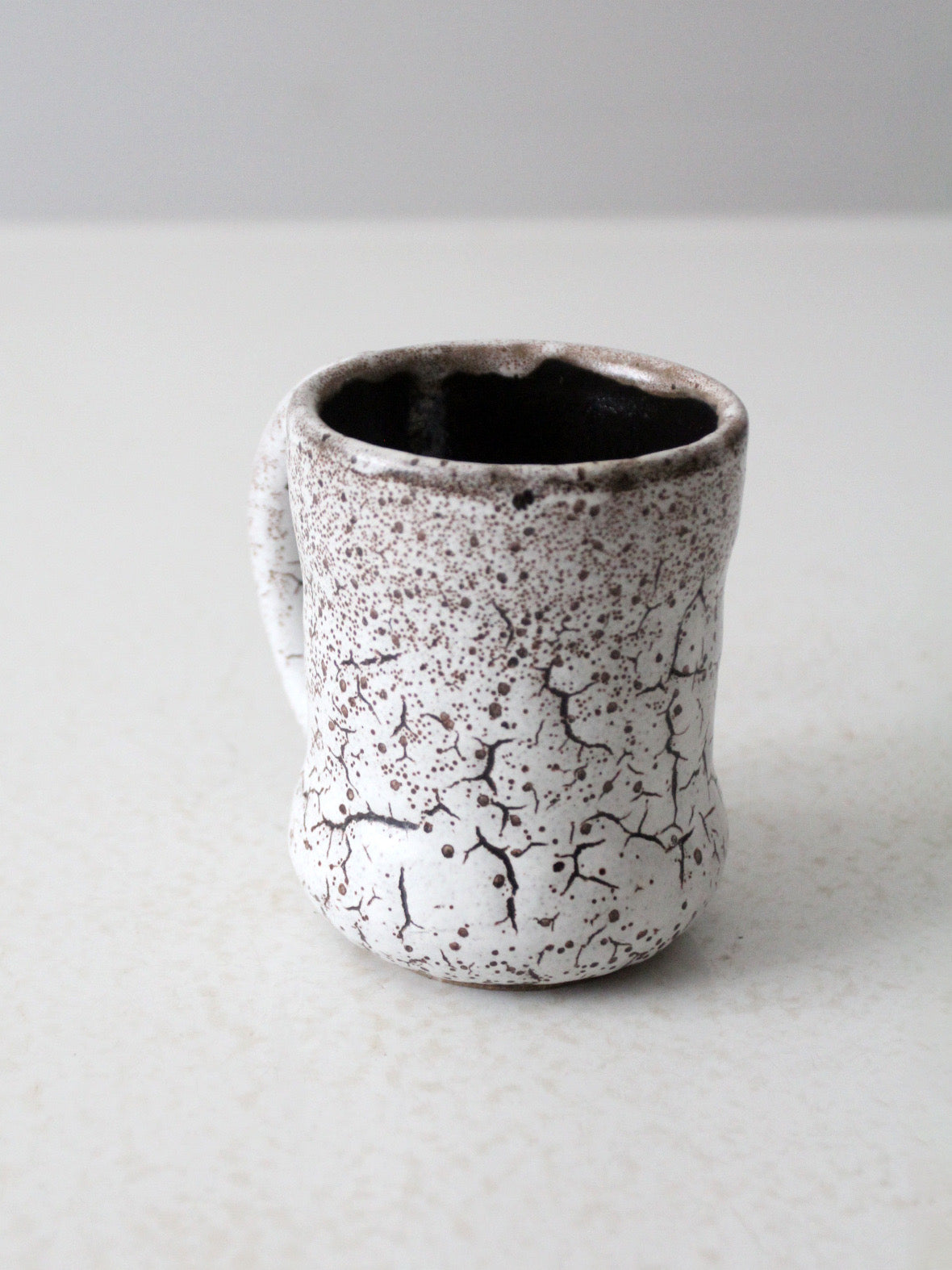 vintage studio pottery mug