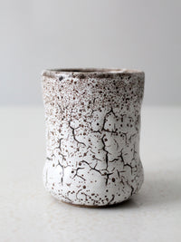 vintage studio pottery mug