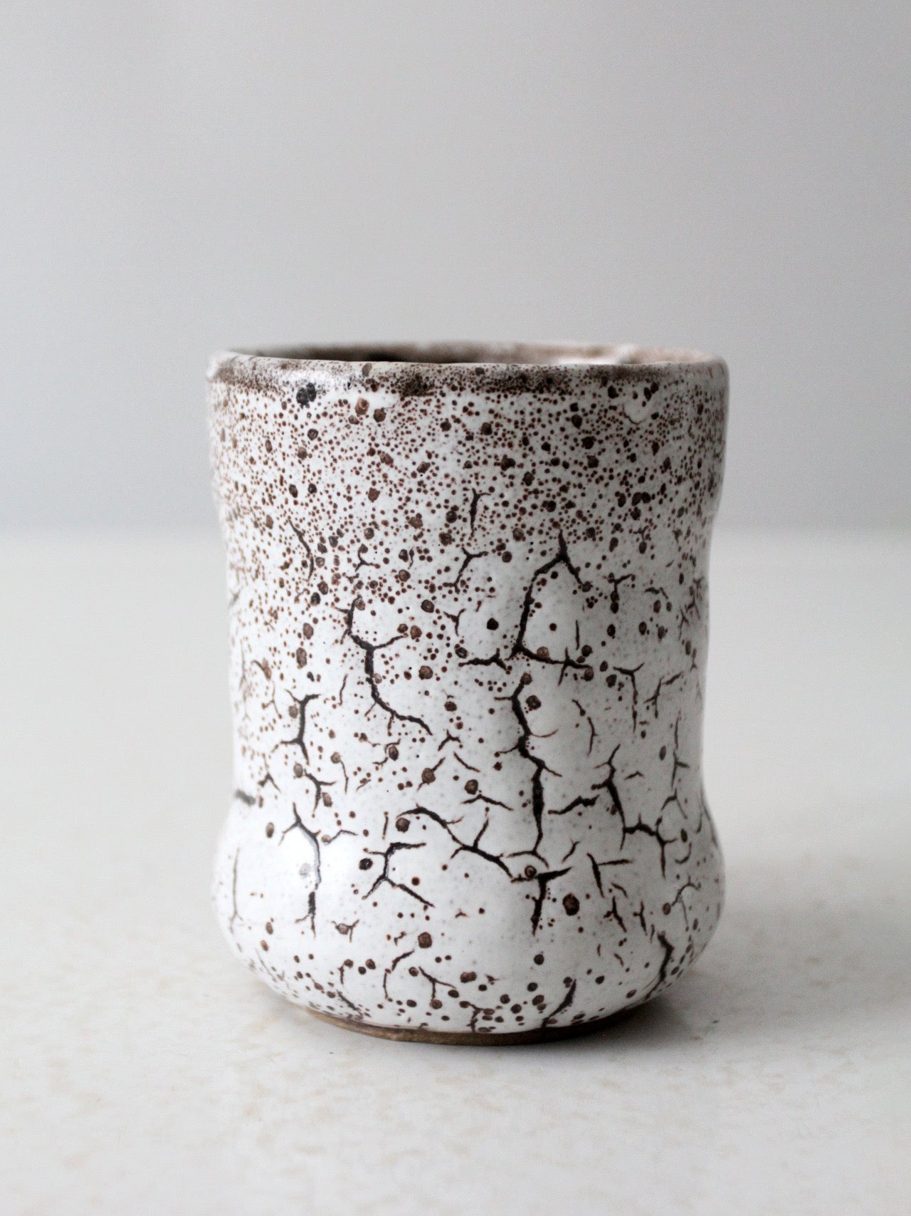 vintage studio pottery mug