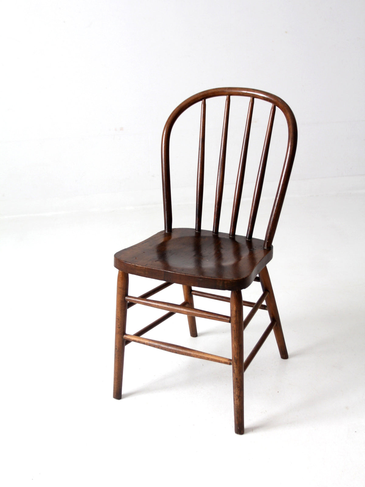 antique spindle back chair