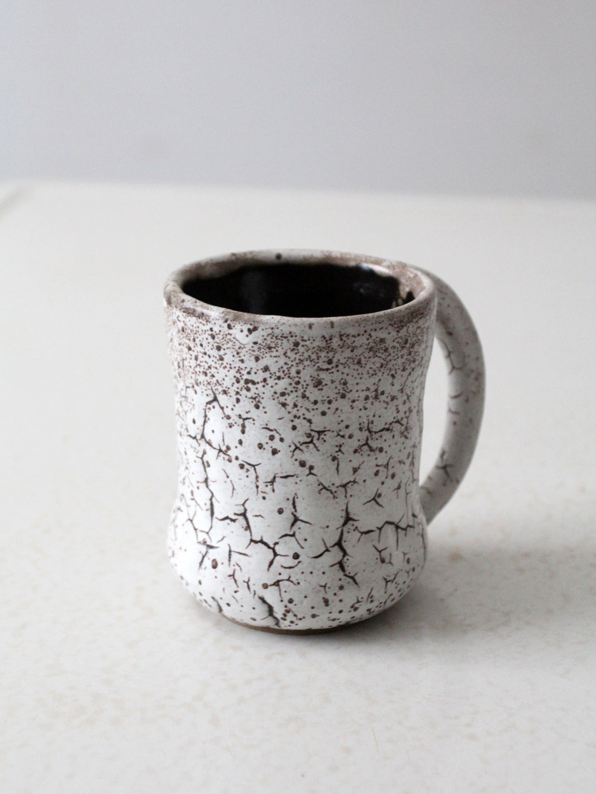 vintage studio pottery mug