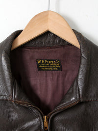 1960s western fringe leather jacket