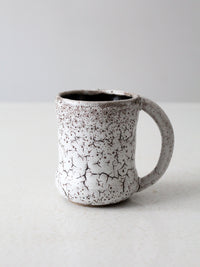vintage studio pottery mug