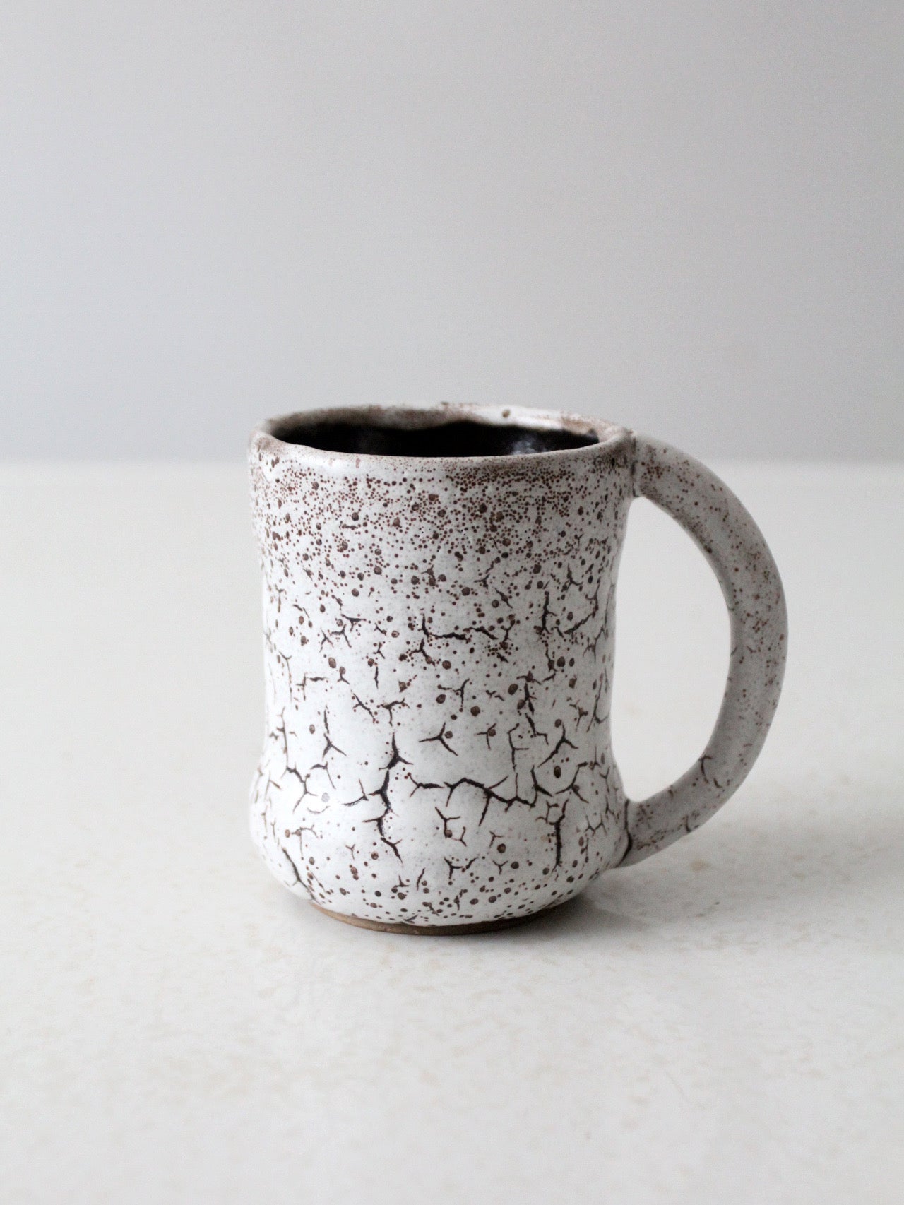 vintage studio pottery mug