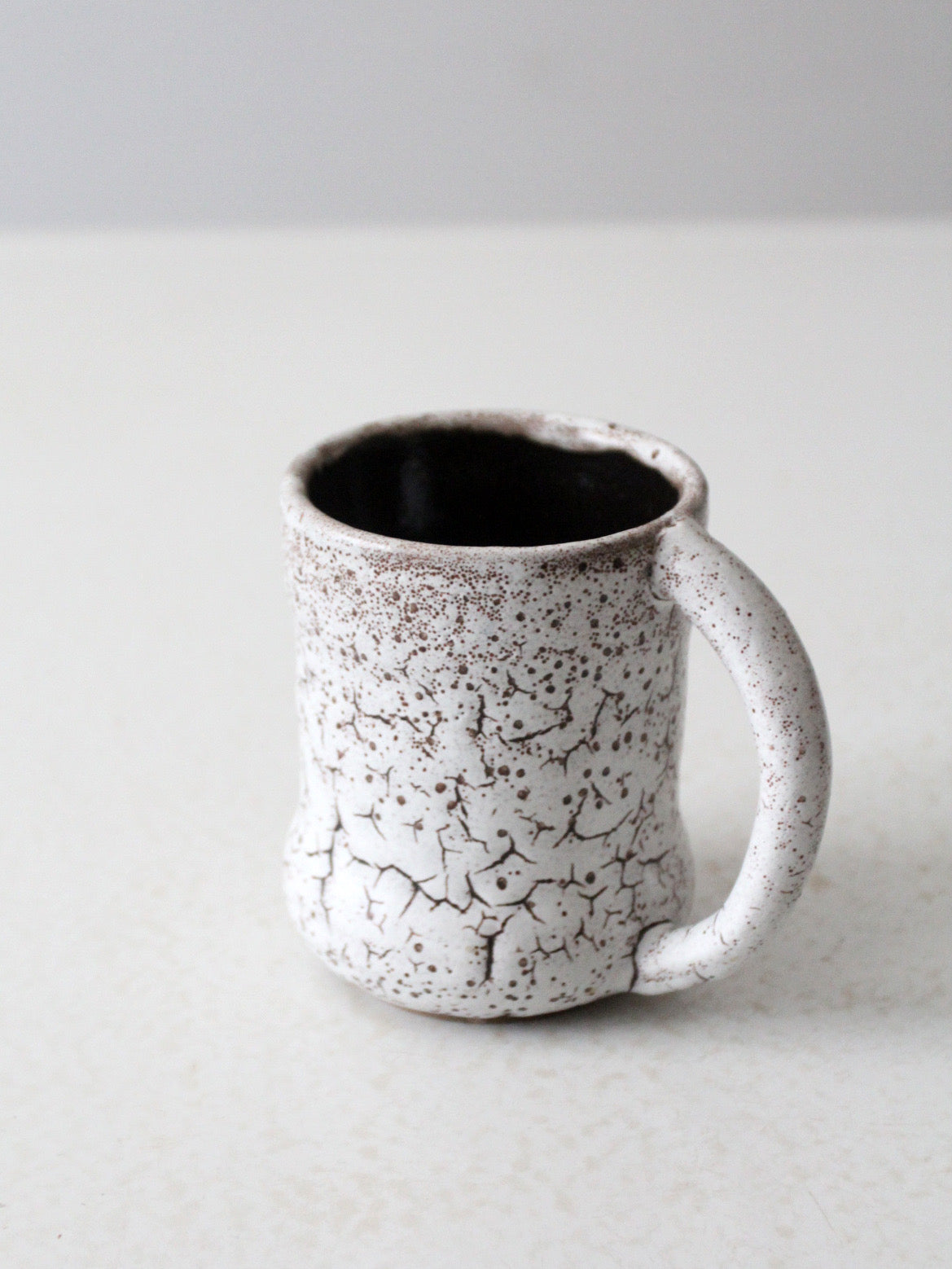 vintage studio pottery mug
