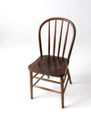 antique spindle back chair