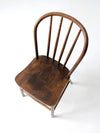 antique spindle back chair