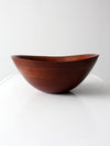 vintage wood bowl