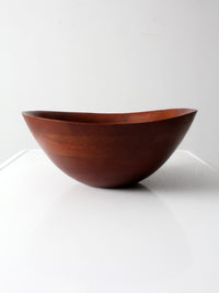 vintage wood bowl