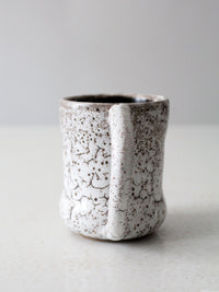 vintage studio pottery mug