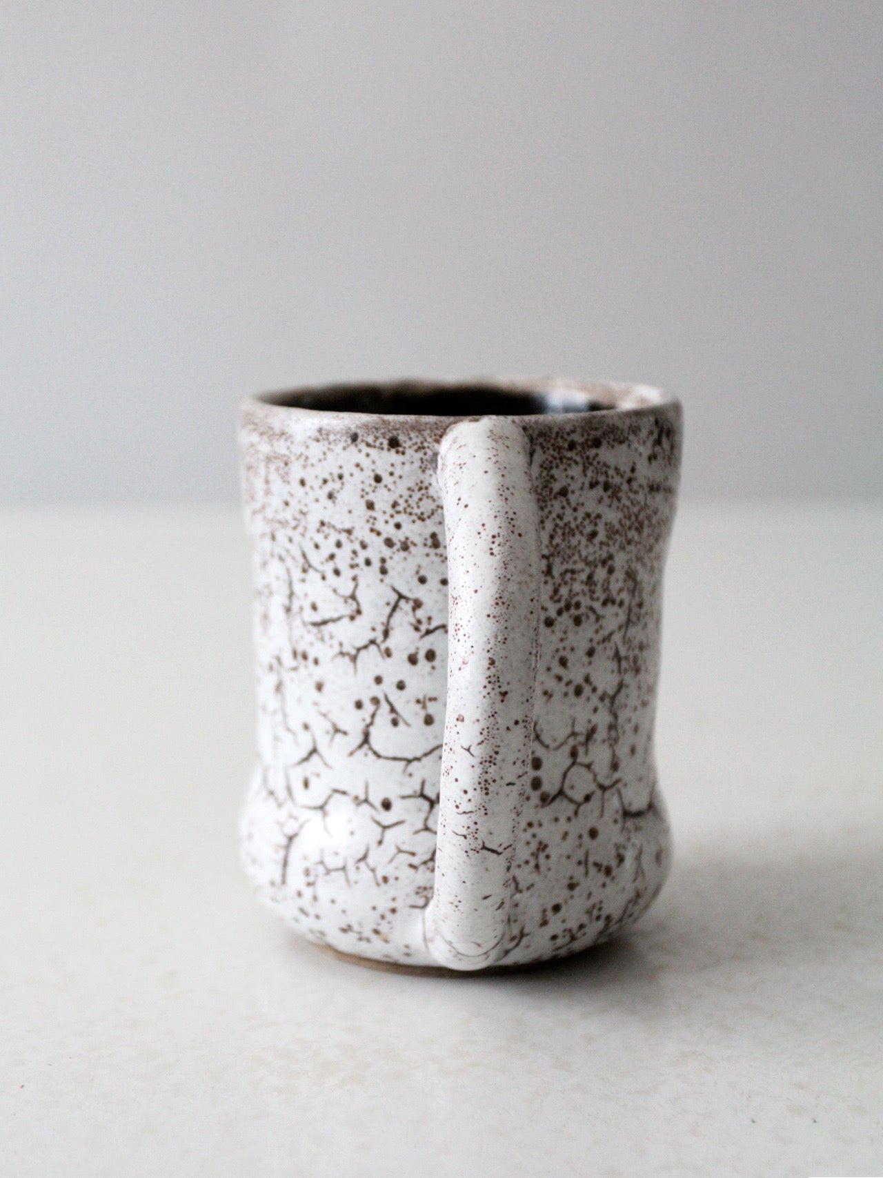 vintage studio pottery mug