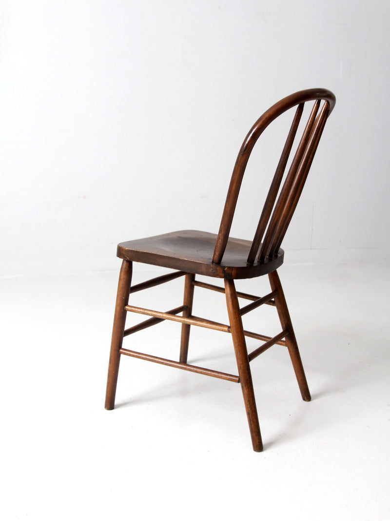 antique spindle back chair