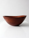 vintage wood bowl