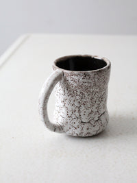 vintage studio pottery mug