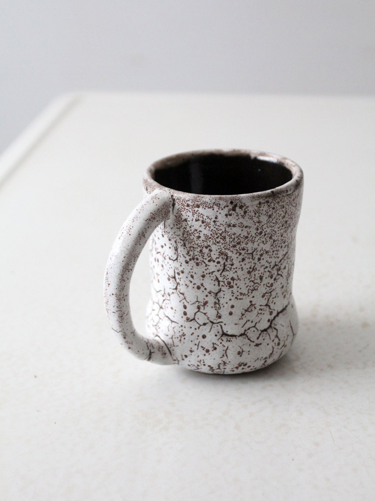 vintage studio pottery mug