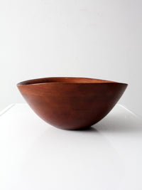 vintage wood bowl