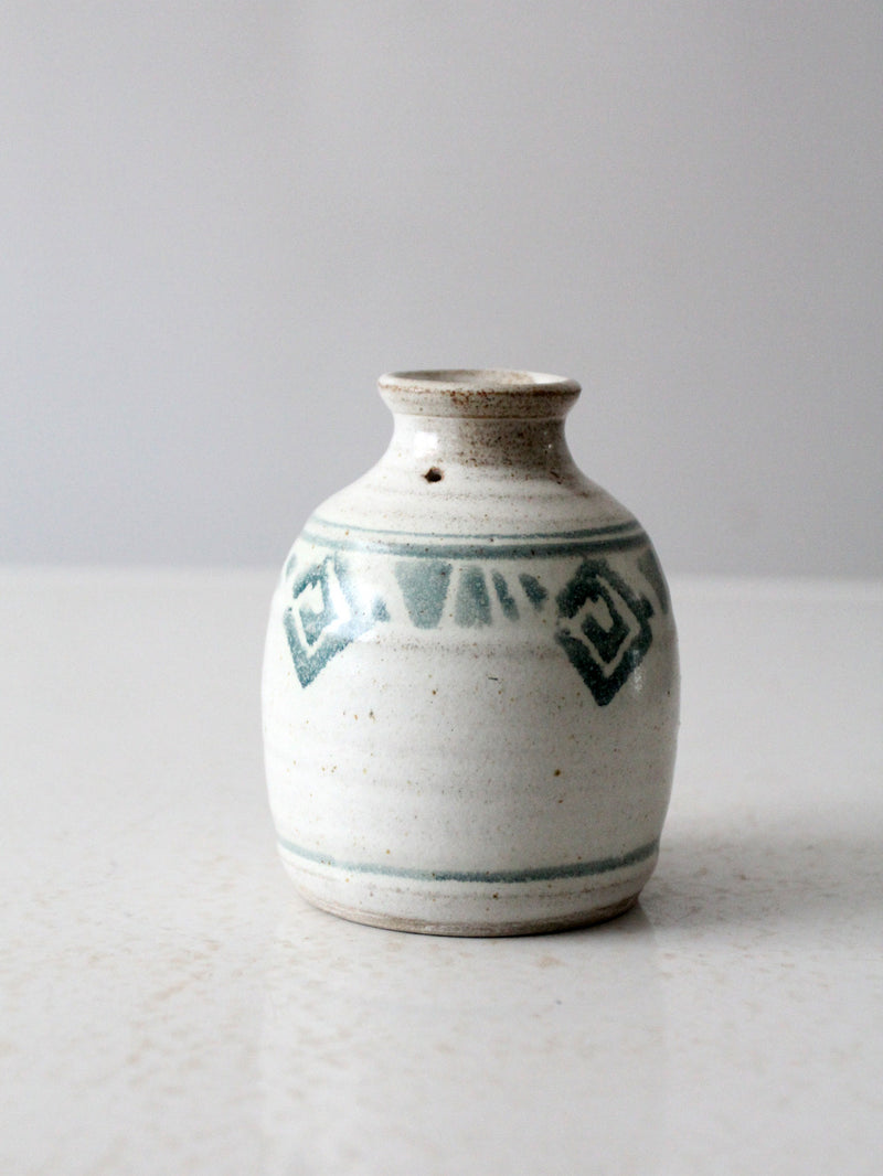 vintage studio pottery vase