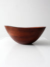 vintage wood bowl