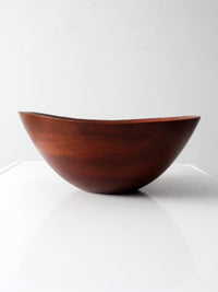 vintage wood bowl