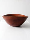 vintage wood bowl