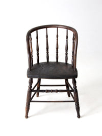 antique Windsor captains chair