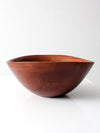 vintage wood bowl