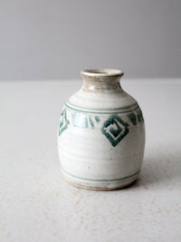 vintage studio pottery vase