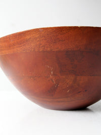 vintage wood bowl
