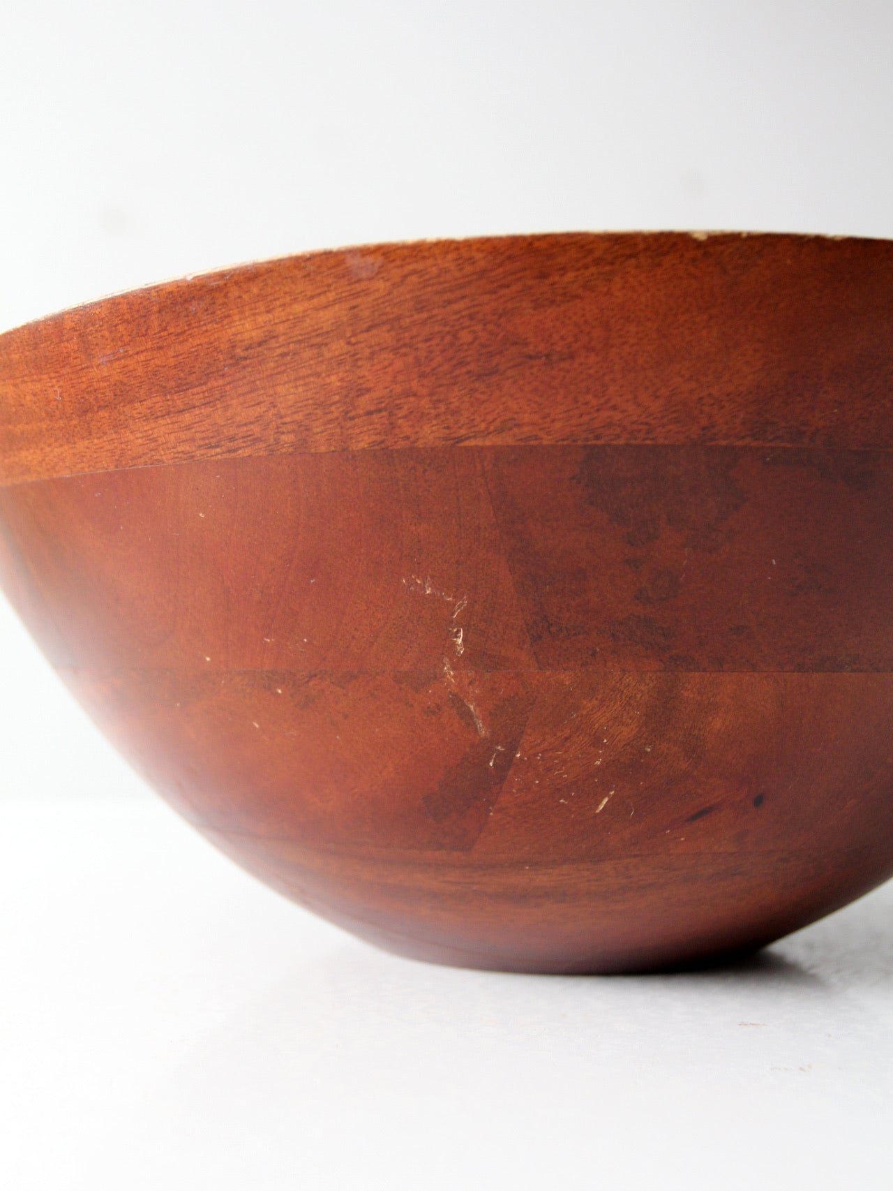 vintage wood bowl