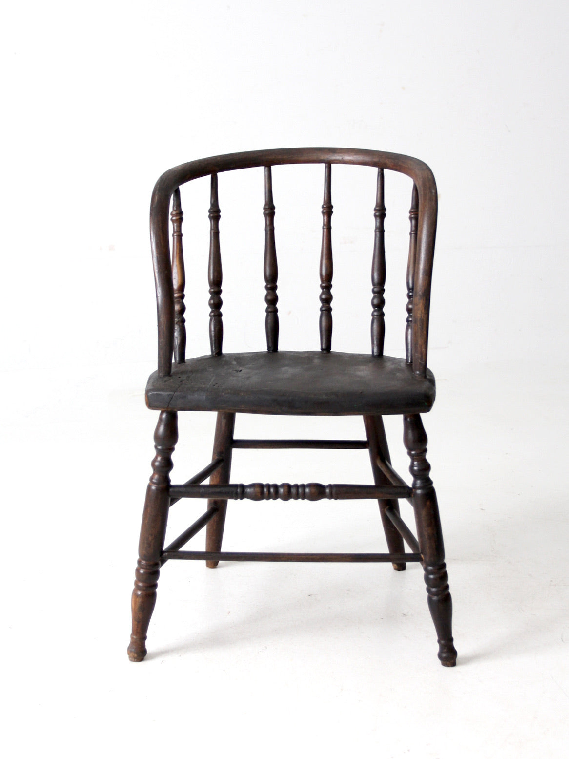 antique Windsor captains chair