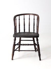 antique Windsor captains chair