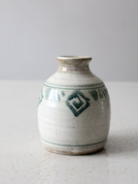 vintage studio pottery vase