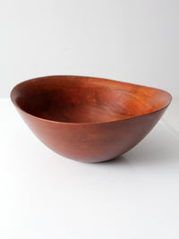 vintage wood bowl