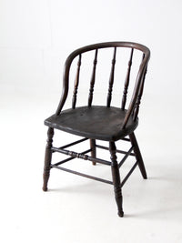 antique Windsor captains chair