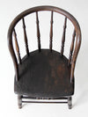 antique Windsor captains chair