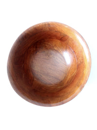 vintage wood bowl