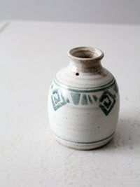 vintage studio pottery vase