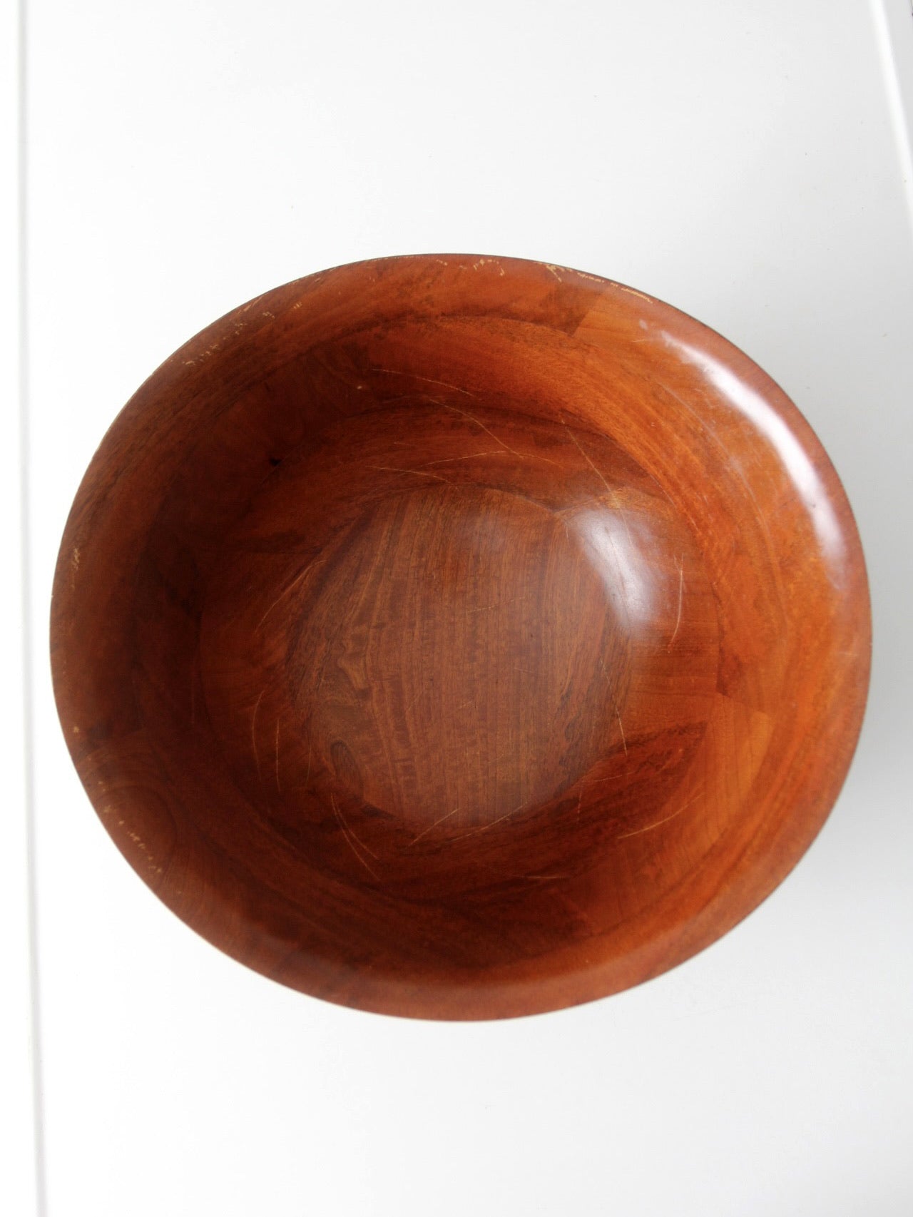 vintage wood bowl