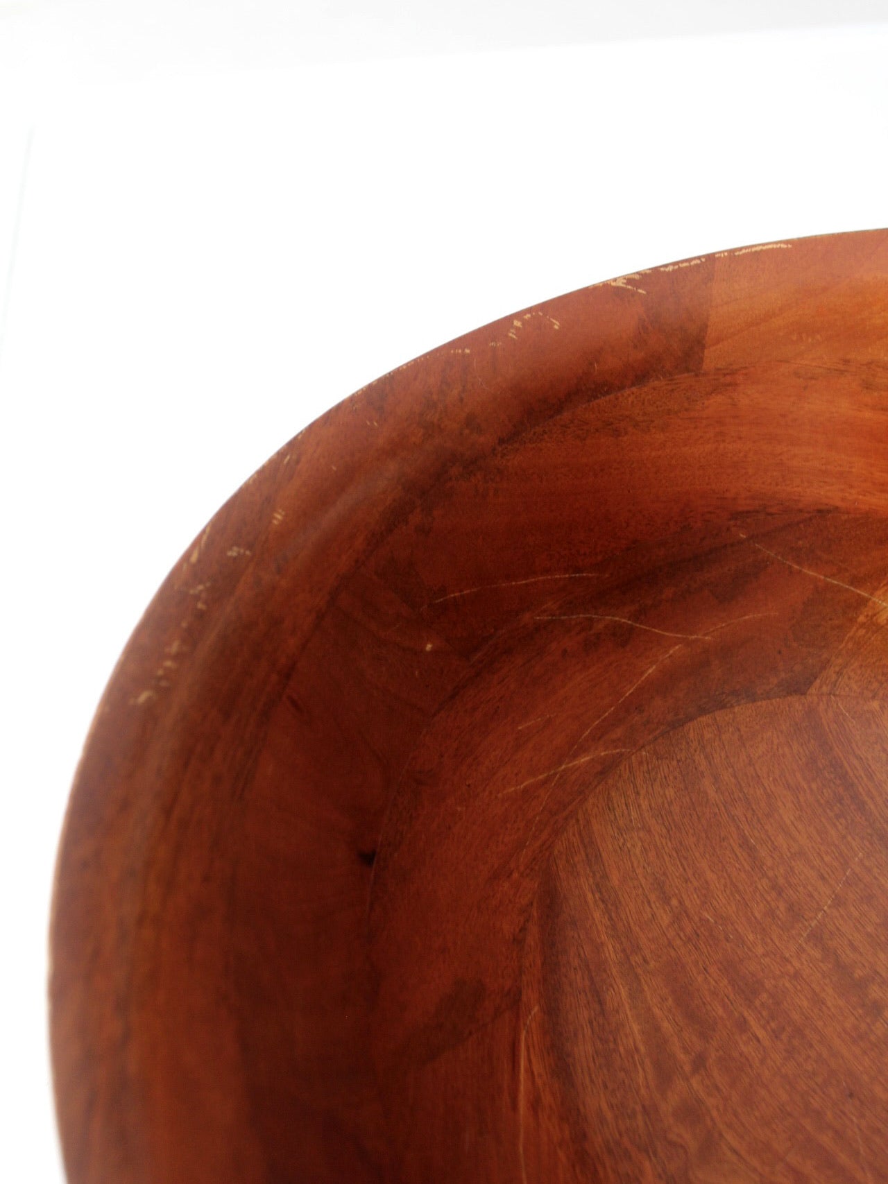 vintage wood bowl