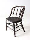 antique Windsor captains chair