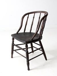 antique Windsor captains chair