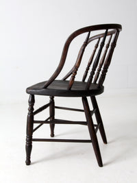 antique Windsor captains chair