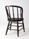 antique Windsor captains chair