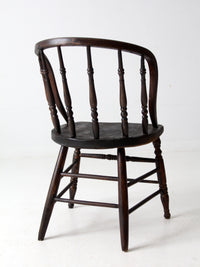 antique Windsor captains chair