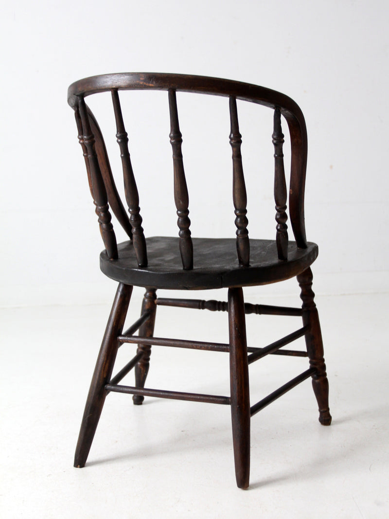 antique Windsor captains chair