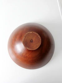 vintage wood bowl