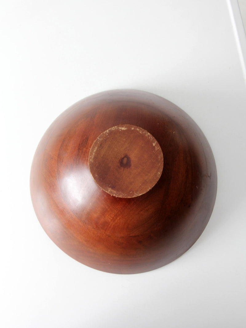 vintage wood bowl