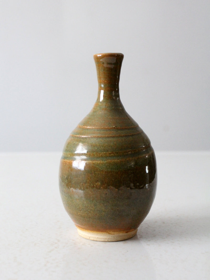 vintage studio pottery vase